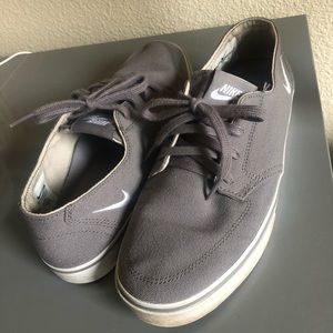 Grey Nike SBs